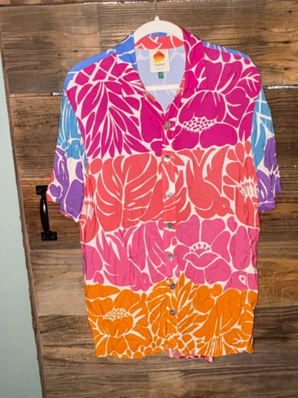 FARM RIO Tropical Shirt - Picture 2 of 5